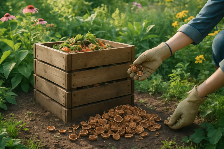 découvrez comment utiliser la coquille de noix pour améliorer la qualité de votre compost en 2025. apprenez des astuces pratiques pour enrichir votre terre tout en recyclant des déchets naturels. transformez votre jardin grâce à des conseils écologiques et durables.